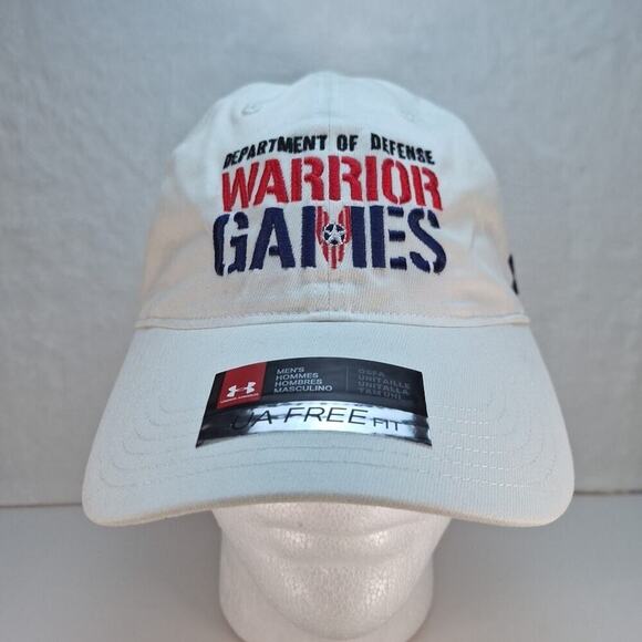 Under Armour Hat Department of Defense Warrior Games 2021 Adjustable Dad Cap - Picture 1 of 8